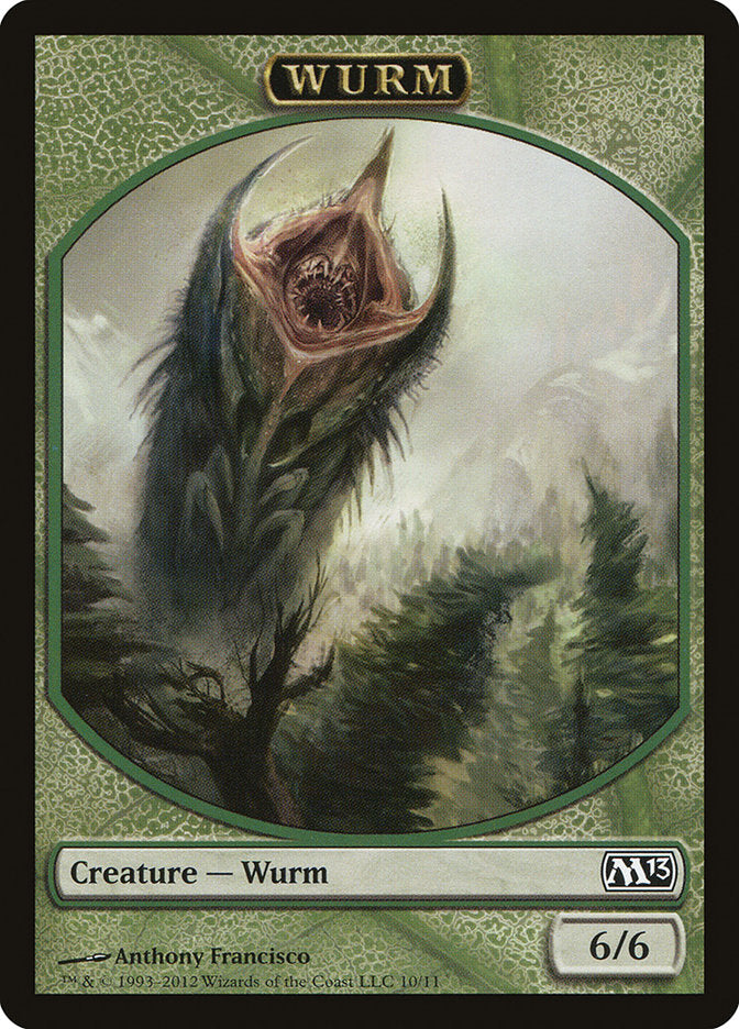 Wurm Token [Magic 2013 Tokens] | Black Swamp Games