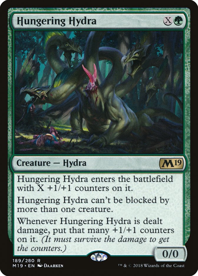Hungering Hydra [Core Set 2019] | Black Swamp Games