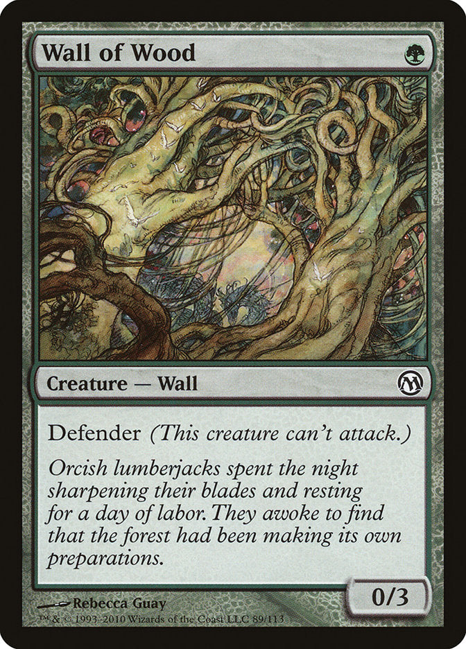 Wall of Wood [Duels of the Planeswalkers] | Black Swamp Games
