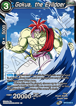 Gokua, the Evildoer (Common) (BT13-048) [Supreme Rivalry] | Black Swamp Games