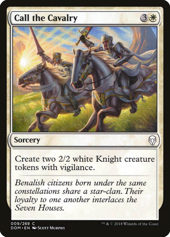 Call the Cavalry [Dominaria] | Black Swamp Games