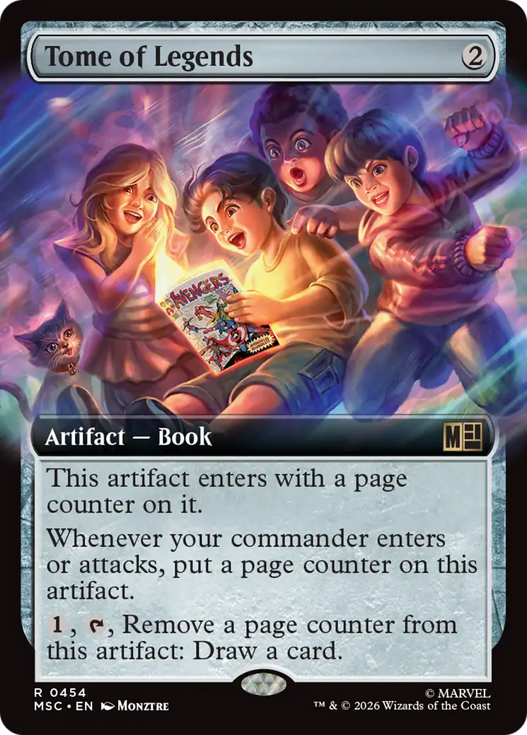 Tome of Legends (Extended Art) [Marvel Super Heroes Commander] | Black Swamp Games