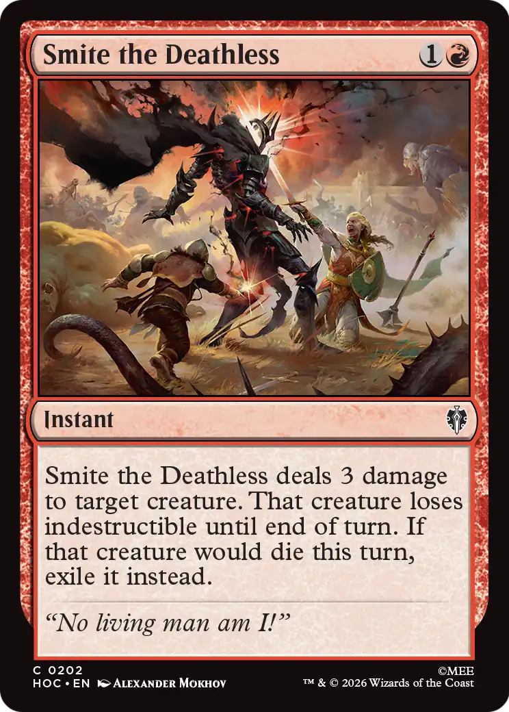 Smite the Deathless [The Hobbit: Eternal-Legal] | Black Swamp Games