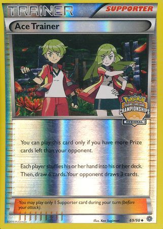 Ace Trainer (69/98) (Regional Championship Promo) [XY: Ancient Origins] | Black Swamp Games