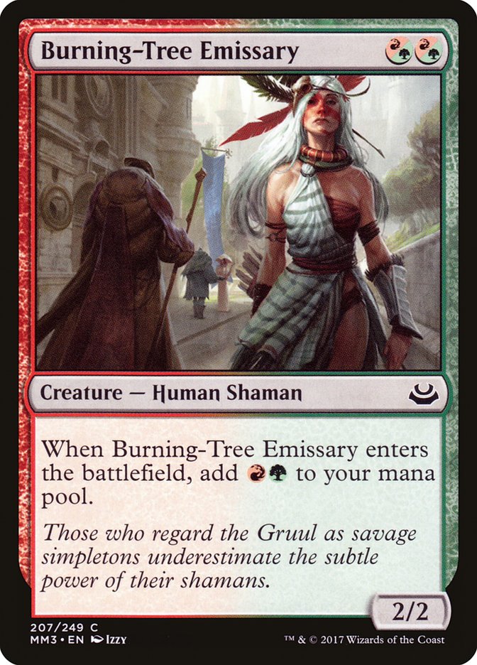 Burning-Tree Emissary [Modern Masters 2017] | Black Swamp Games