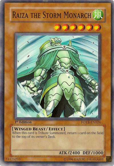 Raiza the Storm Monarch [FOTB-EN026] Super Rare | Black Swamp Games