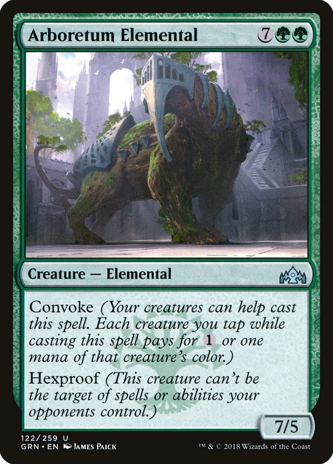 Arboretum Elemental [Guilds of Ravnica] | Black Swamp Games