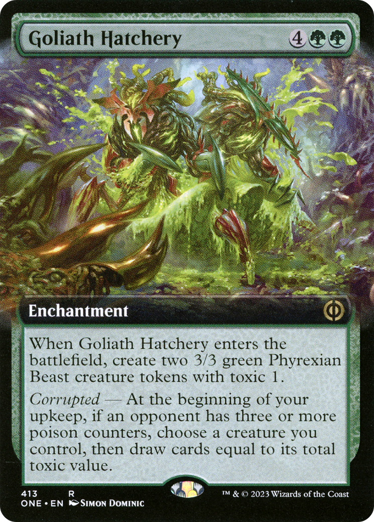 Goliath Hatchery (Extended Art) [Phyrexia: All Will Be One] | Black Swamp Games