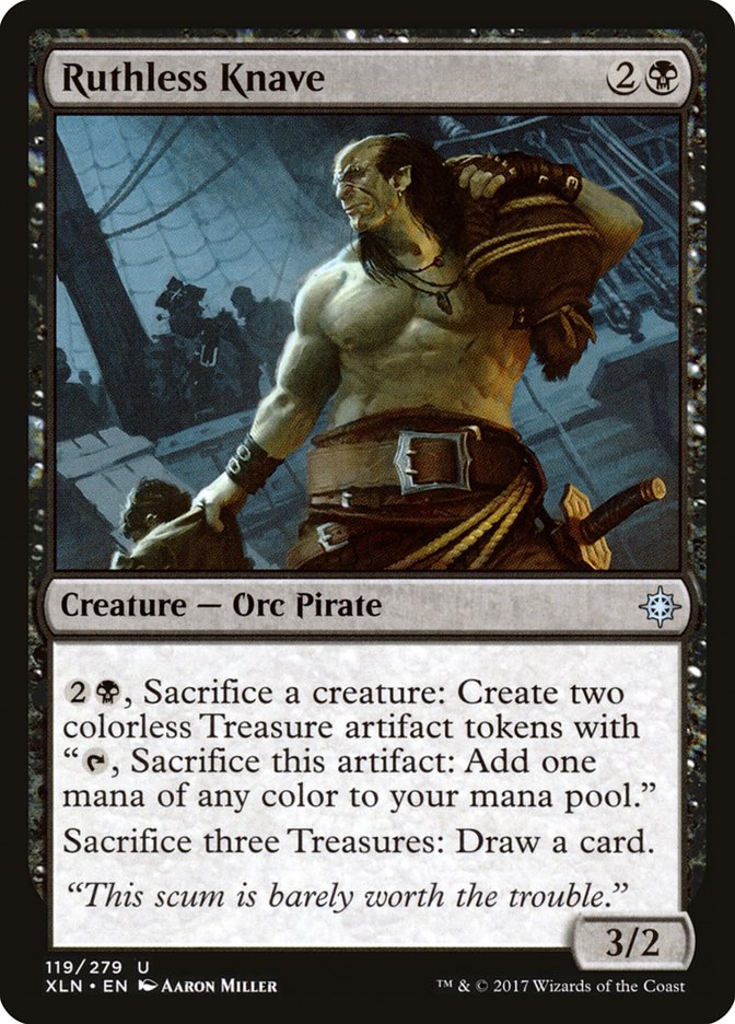 Ruthless Knave [Ixalan] | Black Swamp Games
