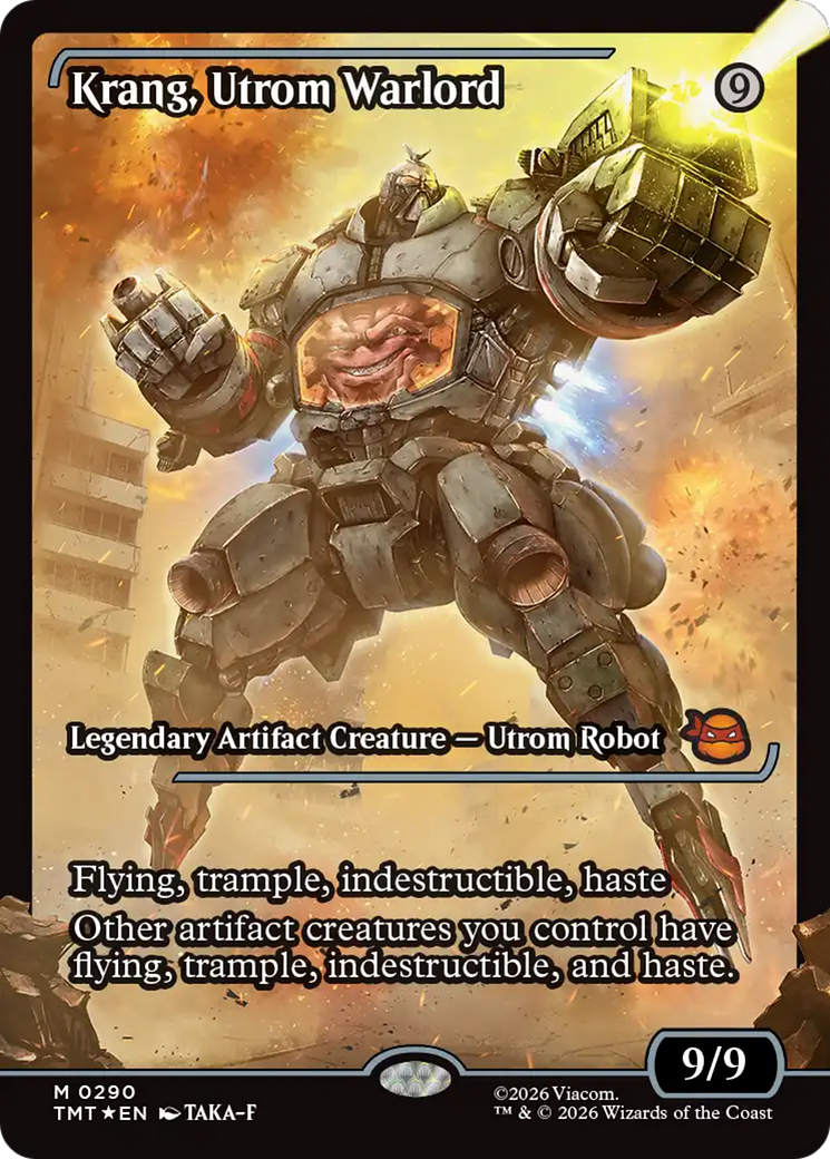Krang, Utrom Warlord (Showcase) [Teenage Mutant Ninja Turtles] | Black Swamp Games