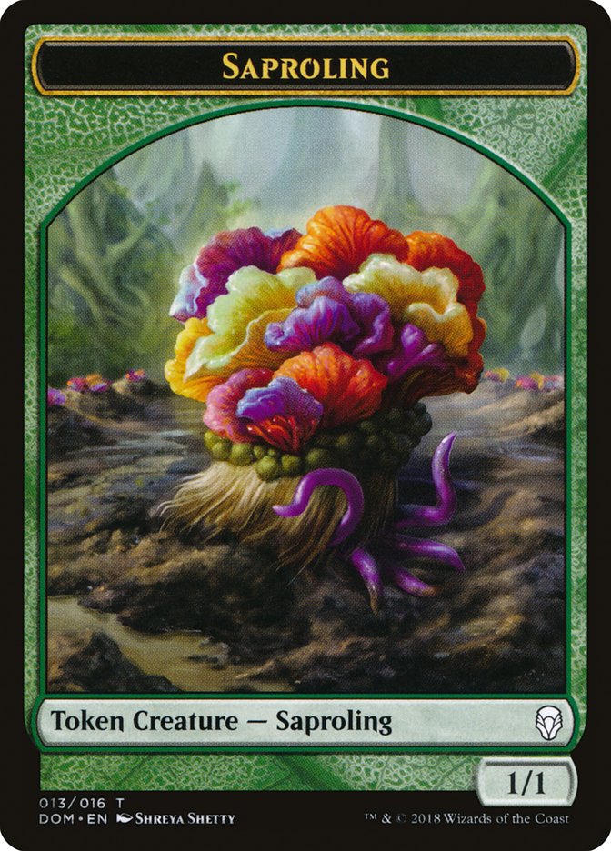 Saproling Token (013/016) [Dominaria Tokens] | Black Swamp Games