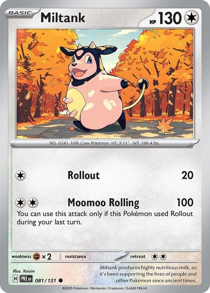 Miltank (081/131) [Scarlet & Violet: Prismatic Evolutions] | Black Swamp Games