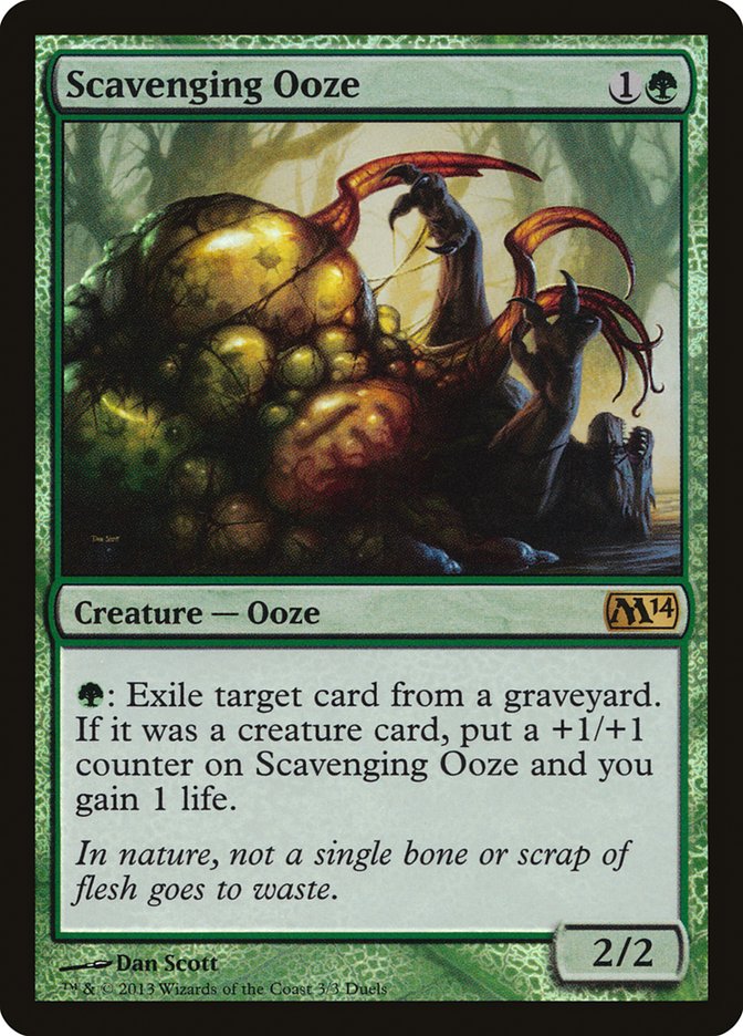 Scavenging Ooze (Duels of the Planeswalkers Promos) [Duels of the Planeswalkers Promos 2013] | Black Swamp Games
