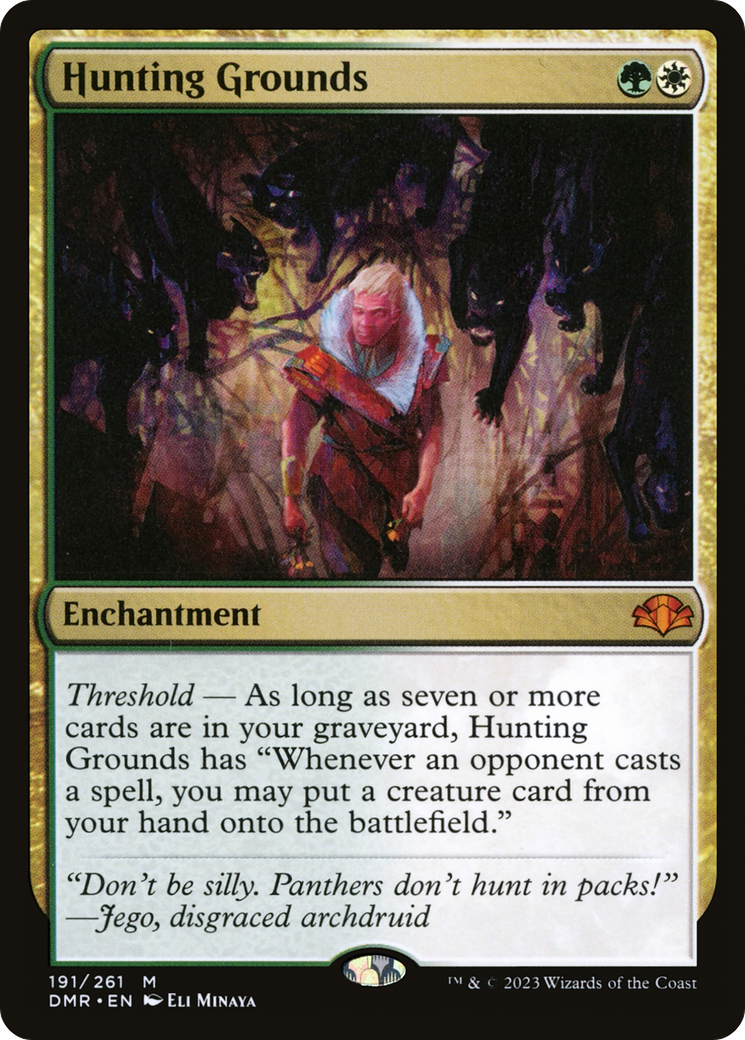 Hunting Grounds [Dominaria Remastered] | Black Swamp Games