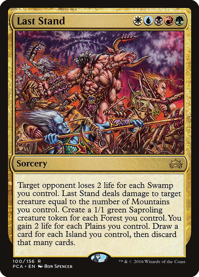 Last Stand [Planechase Anthology] | Black Swamp Games