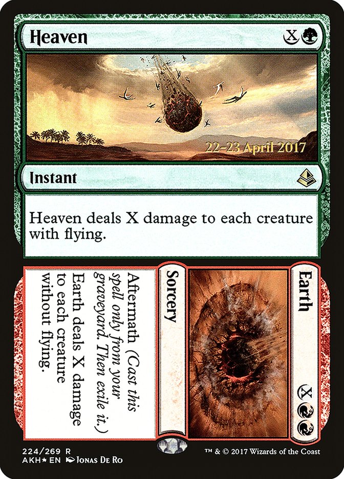 Heaven // Earth [Amonkhet Prerelease Promos] | Black Swamp Games