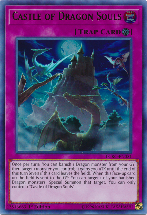 Castle of Dragon Souls [LCKC-EN051] Ultra Rare | Black Swamp Games