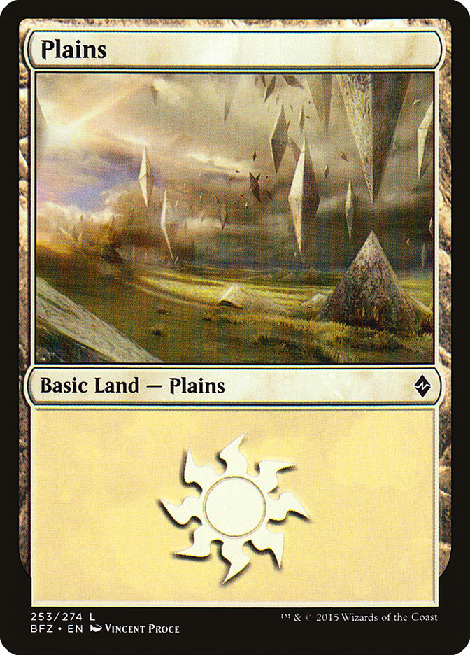 Plains (253) [Battle for Zendikar] | Black Swamp Games