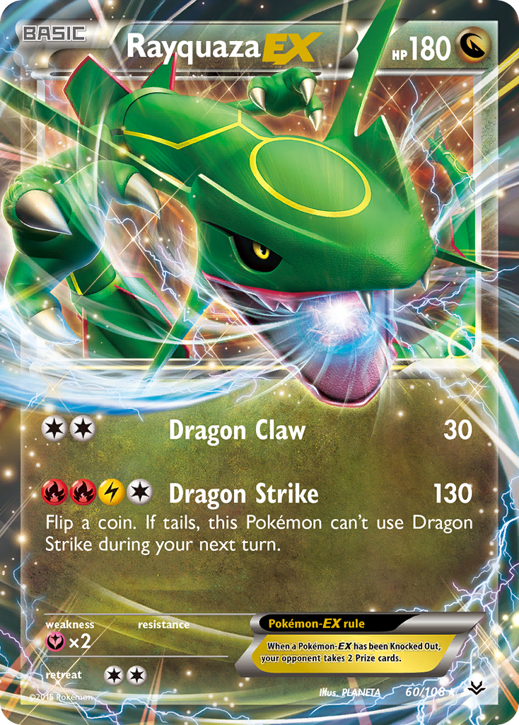 Rayquaza EX (60/108) [XY: Roaring Skies] | Black Swamp Games