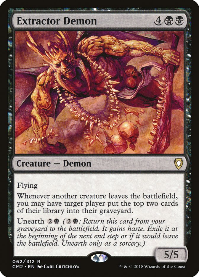 Extractor Demon [Commander Anthology Volume II] | Black Swamp Games