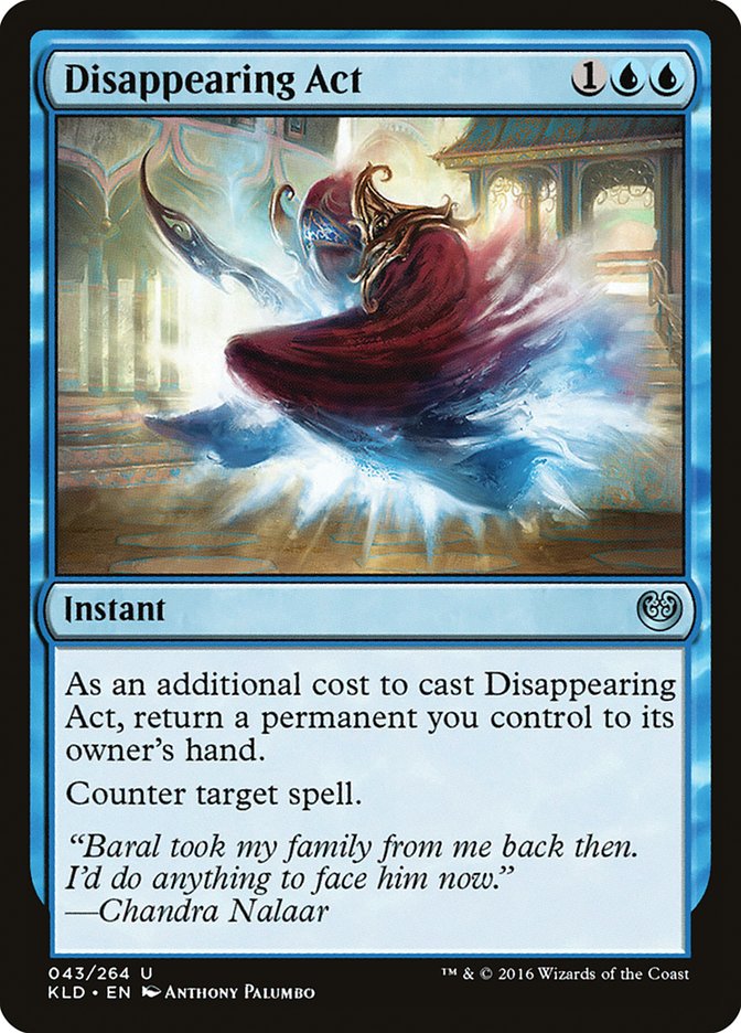Disappearing Act [Kaladesh] | Black Swamp Games