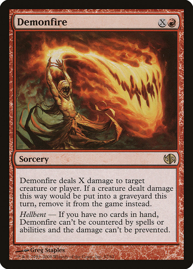 Demonfire [Duel Decks: Jace vs. Chandra] | Black Swamp Games