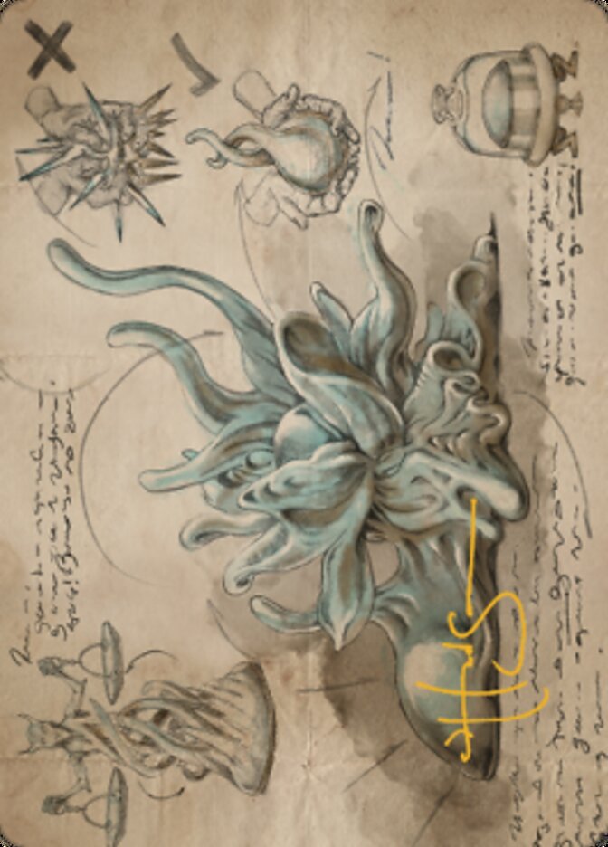 Sculpting Steel Art Card (Gold-Stamped Signature) [The Brothers' War Art Series] | Black Swamp Games