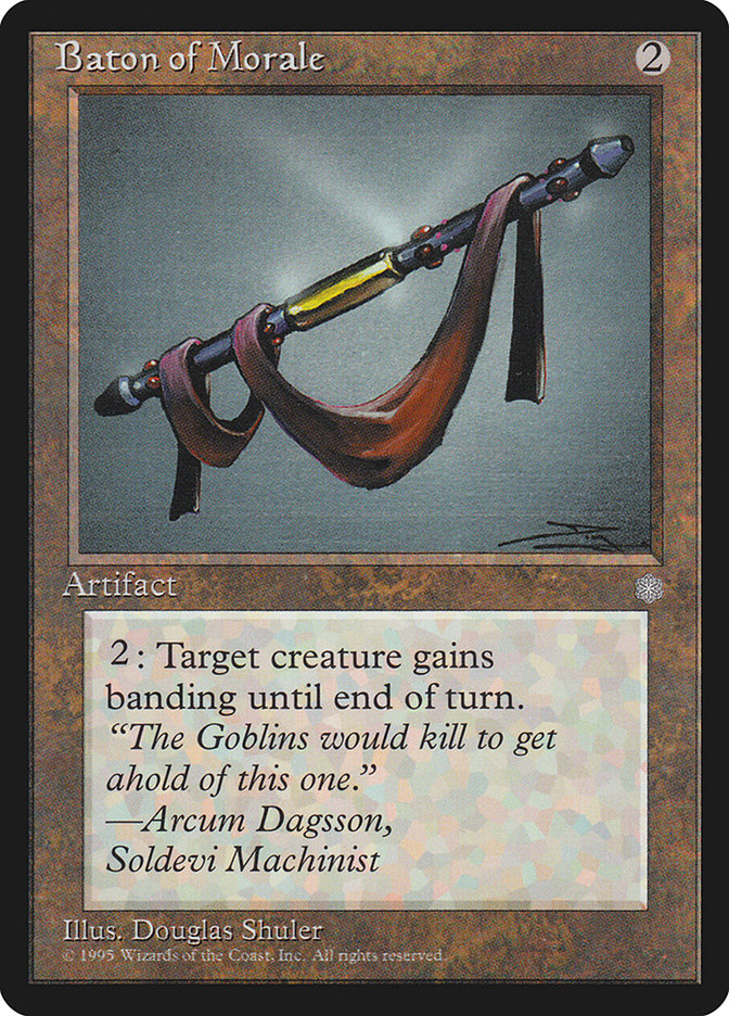 Baton of Morale [Ice Age] | Black Swamp Games