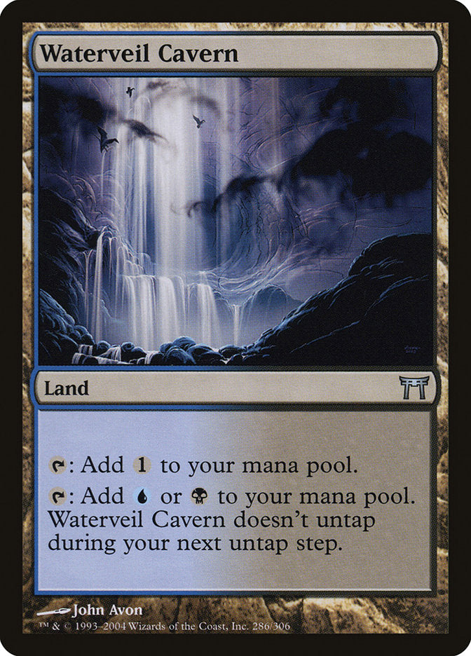 Waterveil Cavern [Champions of Kamigawa] | Black Swamp Games
