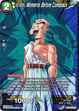 Krillin, Moments Before Comeback (BT11-097) [Vermilion Bloodline 2nd Edition] | Black Swamp Games