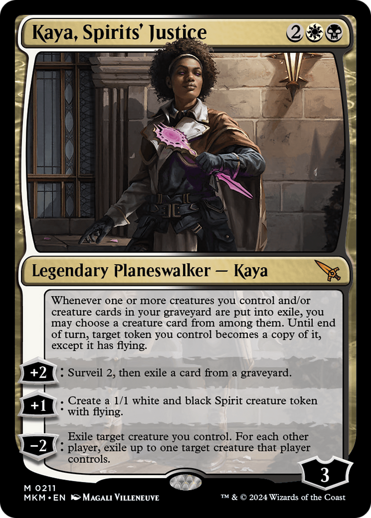 Kaya, Spirits' Justice [Murders at Karlov Manor] | Black Swamp Games