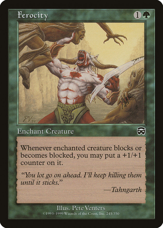 Ferocity [Mercadian Masques] | Black Swamp Games