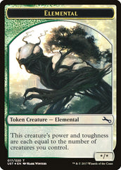Elemental // Elemental Double-Sided Token (017/020) [Unstable Tokens] | Black Swamp Games