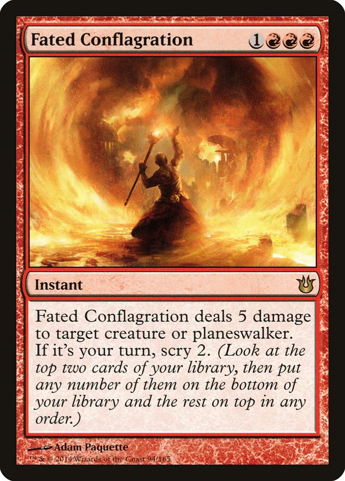 Fated Conflagration [Born of the Gods] | Black Swamp Games
