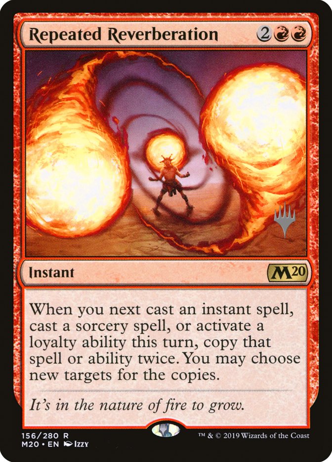Repeated Reverberation (Promo Pack) [Core Set 2020 Promos] | Black Swamp Games