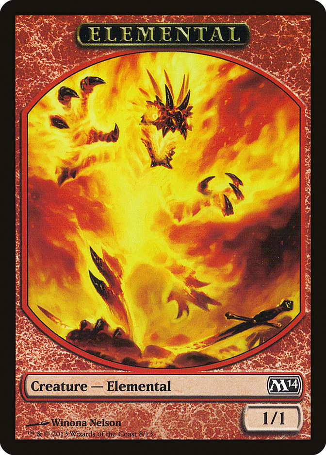 Elemental Token (8/13) [Magic 2014 Tokens] | Black Swamp Games