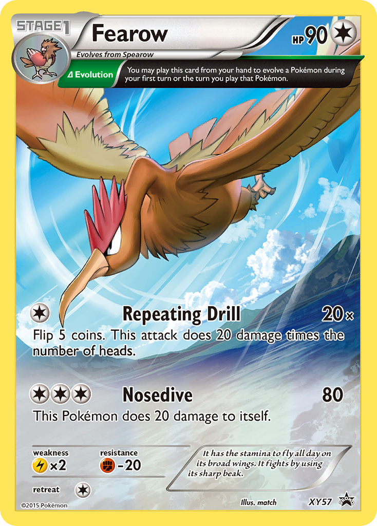 Fearow (XY57) [XY: Black Star Promos] | Black Swamp Games