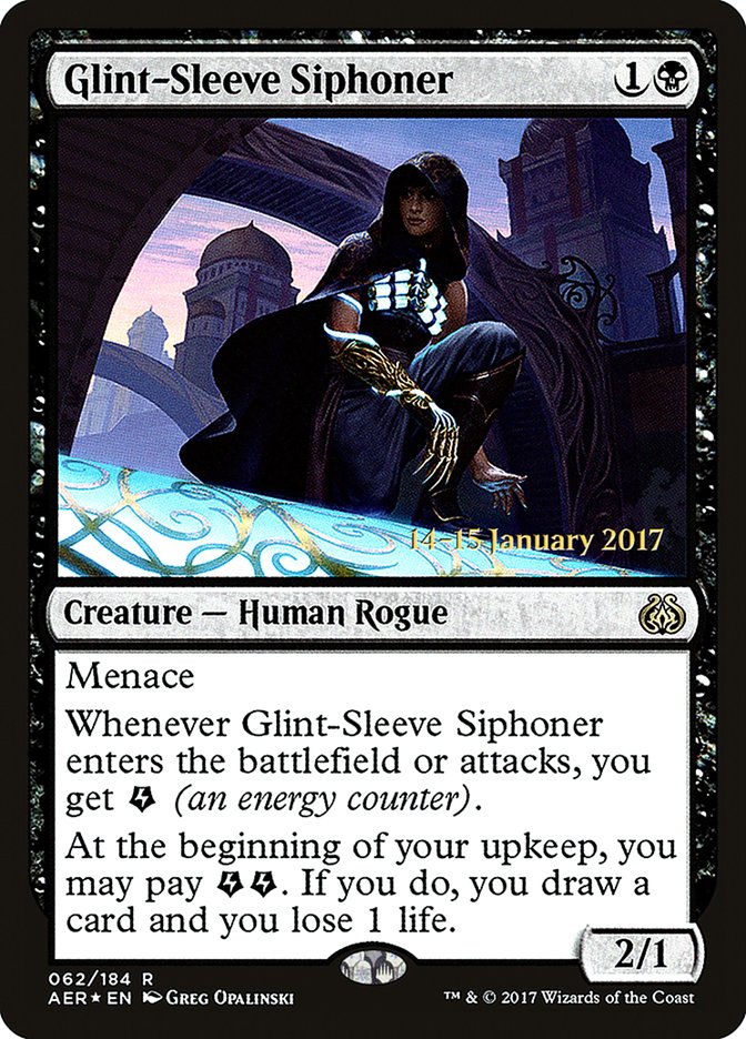 Glint-Sleeve Siphoner [Aether Revolt Prerelease Promos] | Black Swamp Games