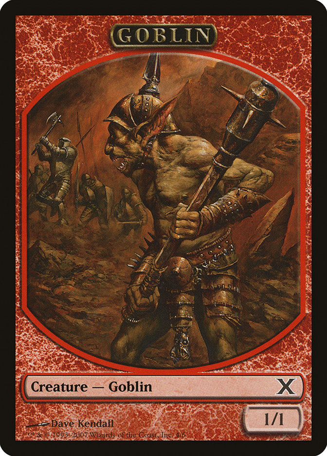 Goblin Token [Tenth Edition Tokens] | Black Swamp Games