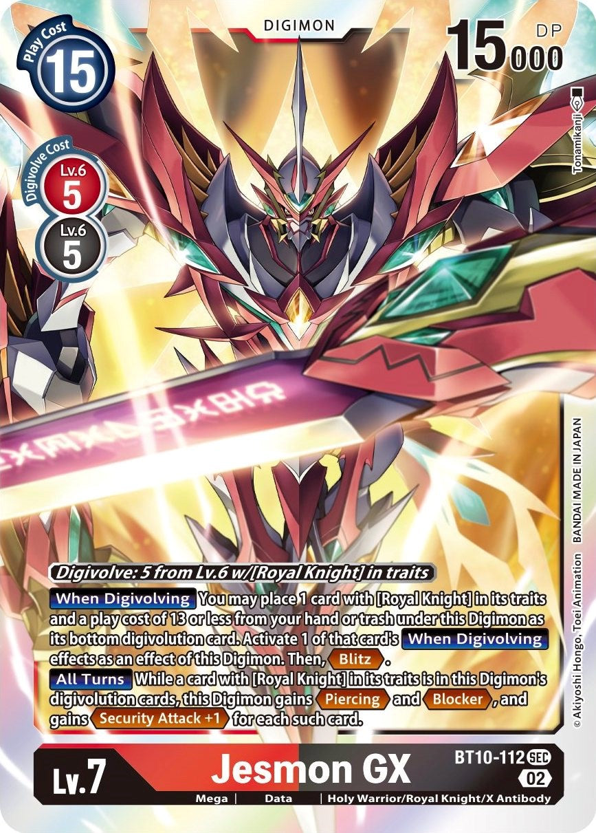 Jesmon GX [BT10-112] [Xros Encounter] | Black Swamp Games