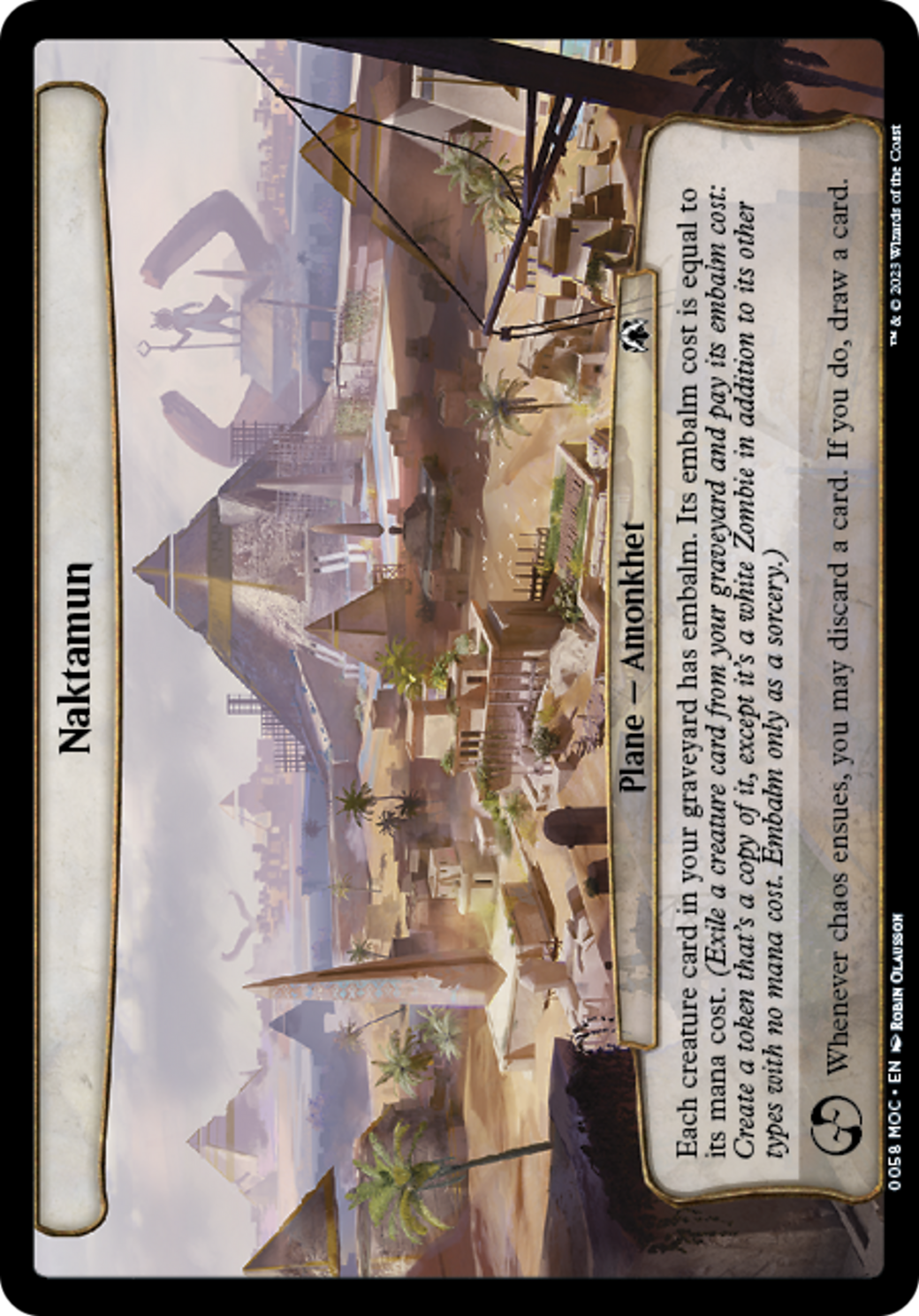 Naktamun [March of the Machine Commander] | Black Swamp Games