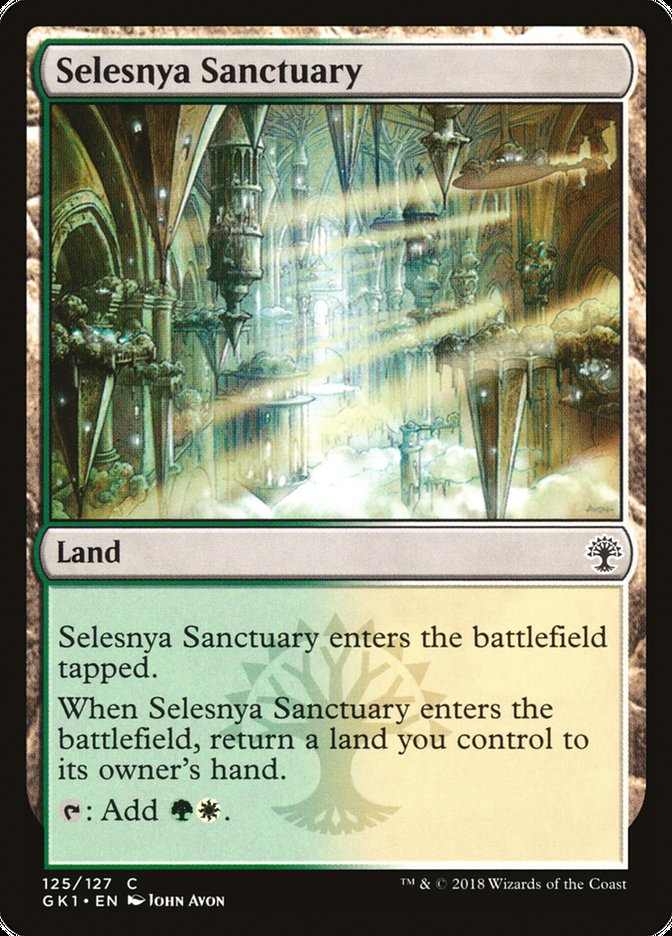 Selesnya Sanctuary [Guilds of Ravnica Guild Kit] | Black Swamp Games
