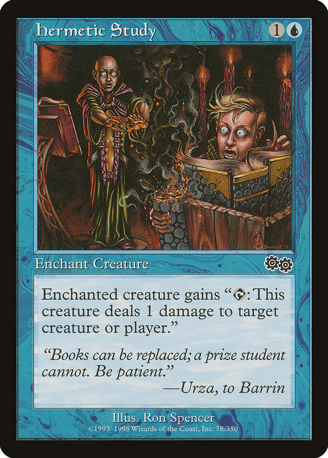 Hermetic Study [Urza's Saga] | Black Swamp Games
