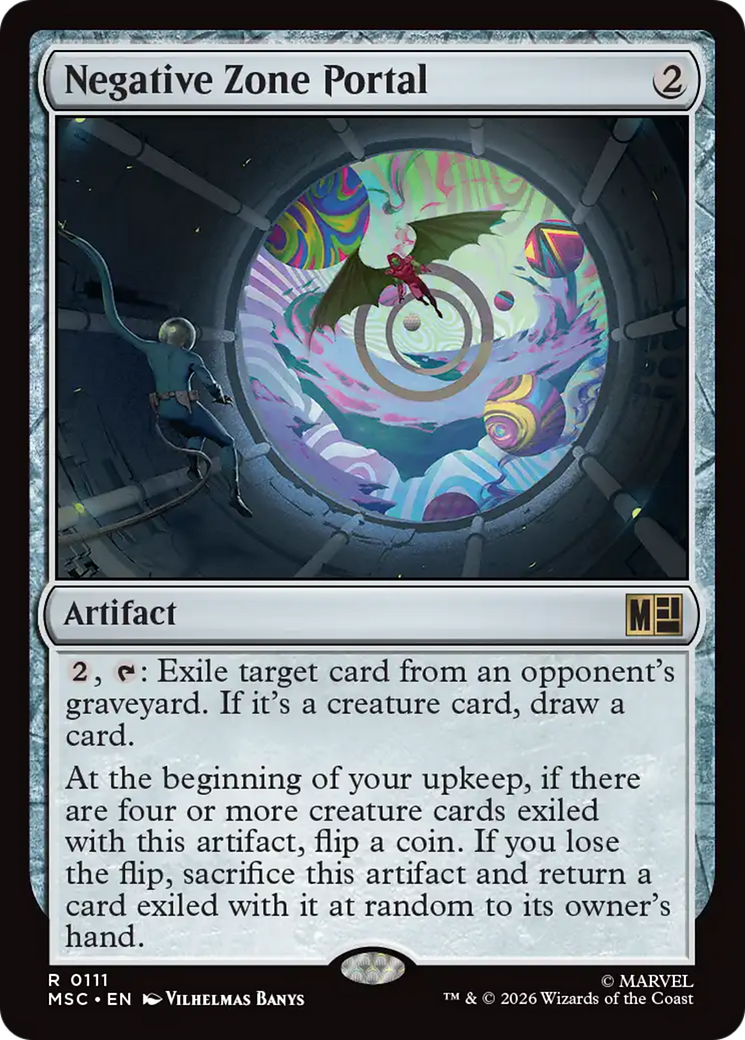 Negative Zone Portal (Surge Foil) [Marvel Super Heroes Commander] | Black Swamp Games