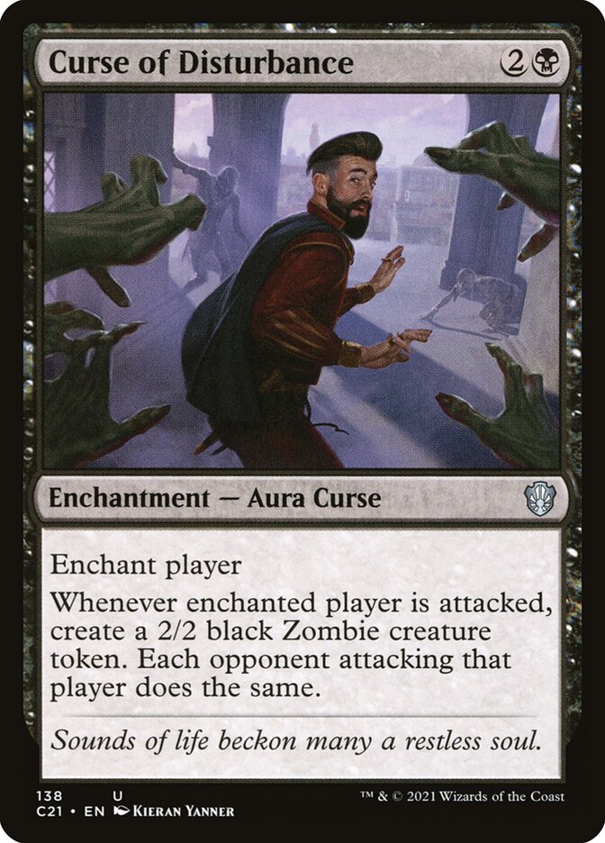 Curse of Disturbance [Commander 2021] | Black Swamp Games