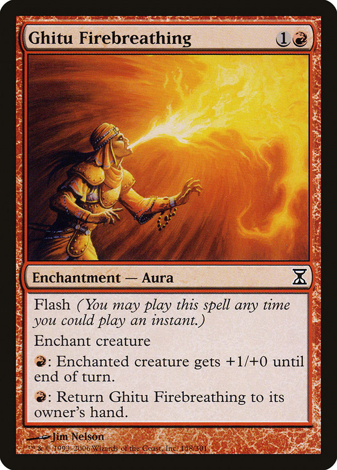 Ghitu Firebreathing [Time Spiral] | Black Swamp Games