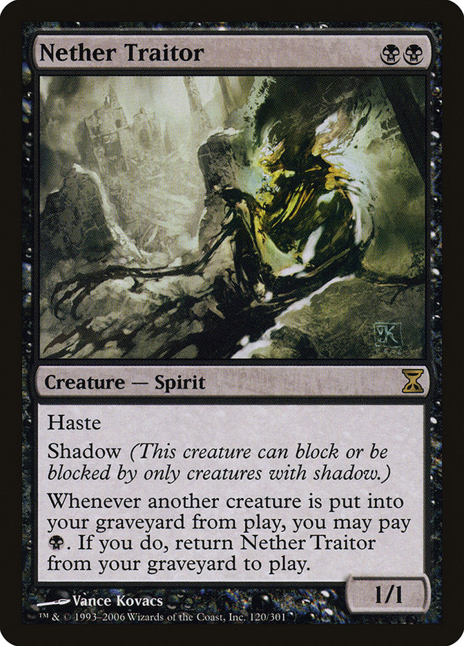 Nether Traitor [Time Spiral] | Black Swamp Games