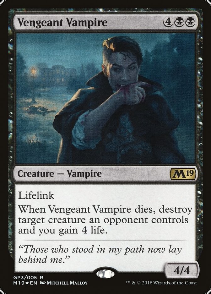 Vengeant Vampire [Magic 2019 Gift Pack] | Black Swamp Games