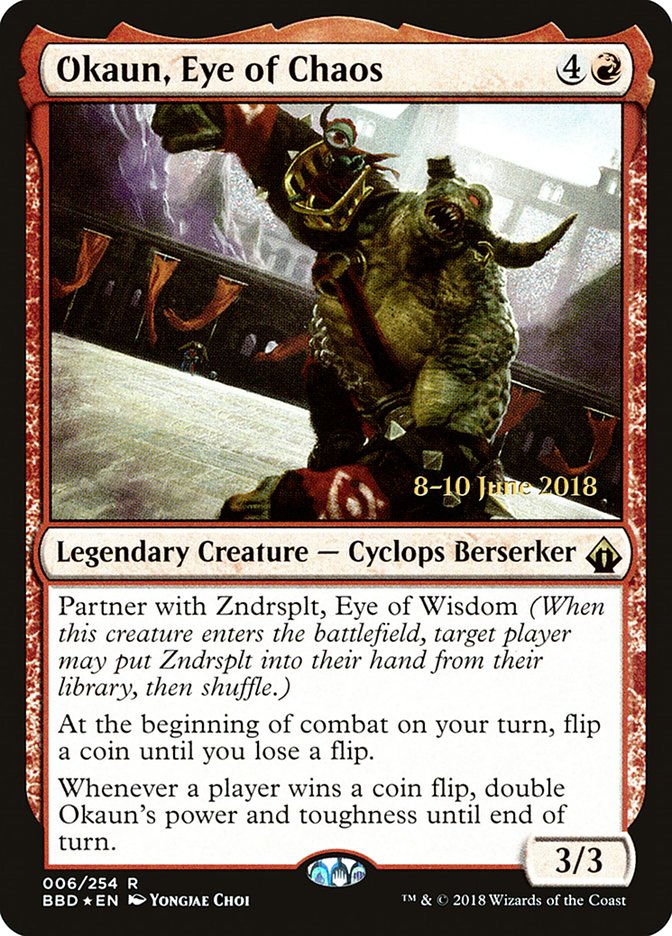 Okaun, Eye of Chaos [Battlebond Prerelease Promos] | Black Swamp Games