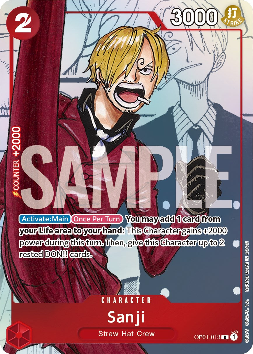 Sanji (Alternate Art) [One Piece Promotion Cards] | Black Swamp Games